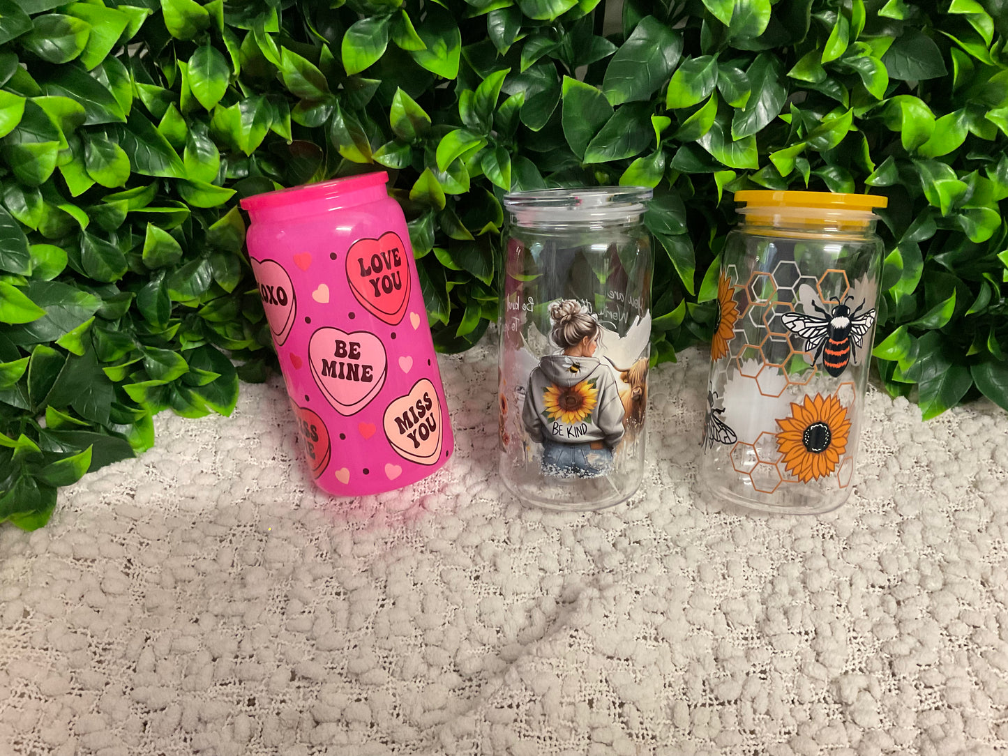 16oz Glass/Acrylic Cup