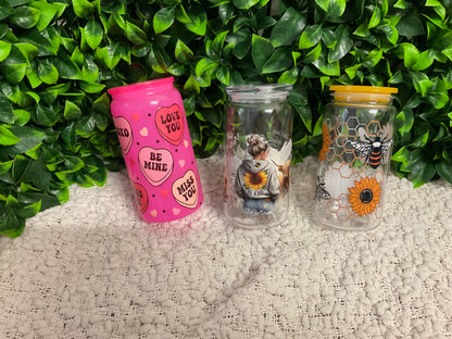 16oz Glass/Acrylic Cup